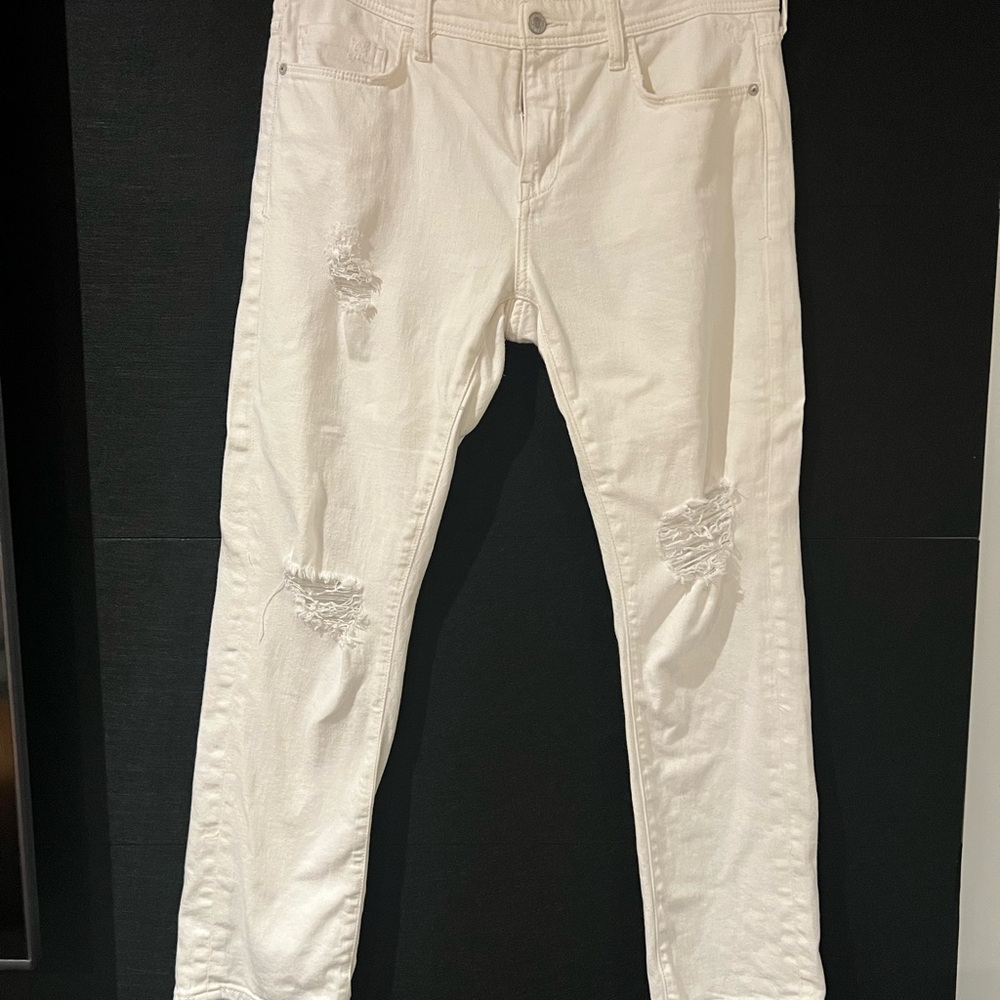 Pilcro women’s white Distressed Jeans